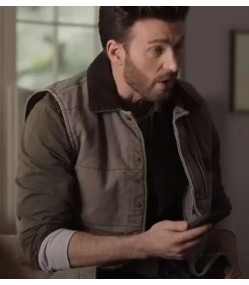 Ghosted Chris Evans (Cole) Brown Cotton Vest